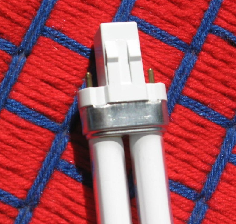 2 new 13w Utility Trouble fluorescent DROP light bulb PL fits Craftsman or Bayco gallery