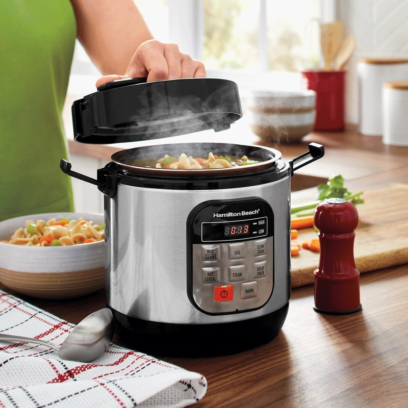 Hamilton Beach Compact Multi Cooker Electric Kitchen Cooker - FREE SHIPPING gallery