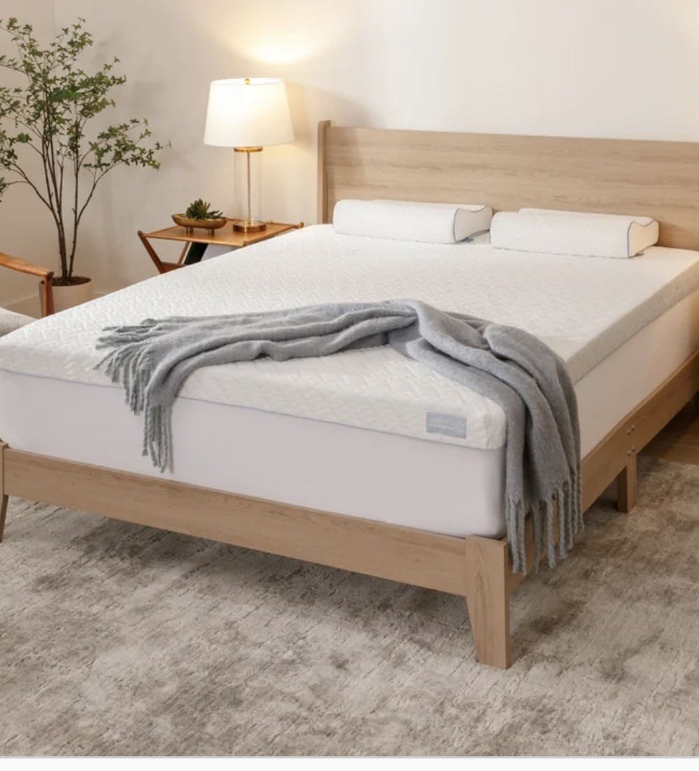 Serenity Tempur-Pedic 3 Inch Cooling Memory Foam Mattress Topper King gallery