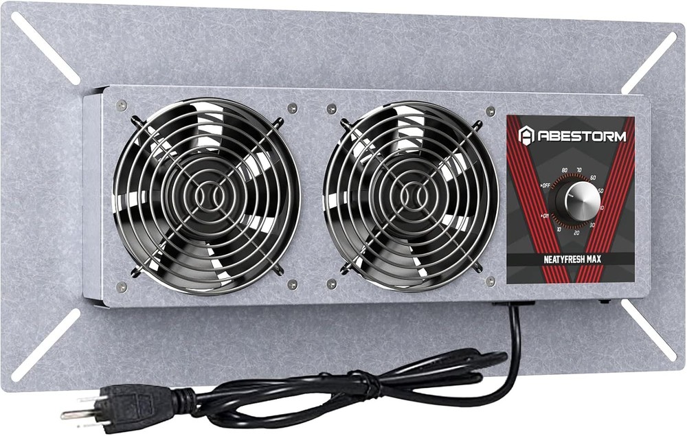 Abestorm 220 CFM Crawlspace Ventilation Fan Basement Exhaust Fan With Thermostat