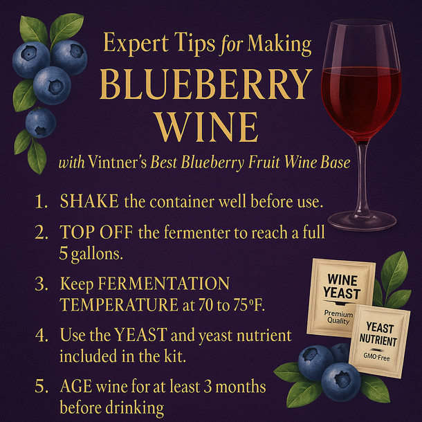 LD Carlson Vintner's Best Blueberry Fruit Wine Base gallery