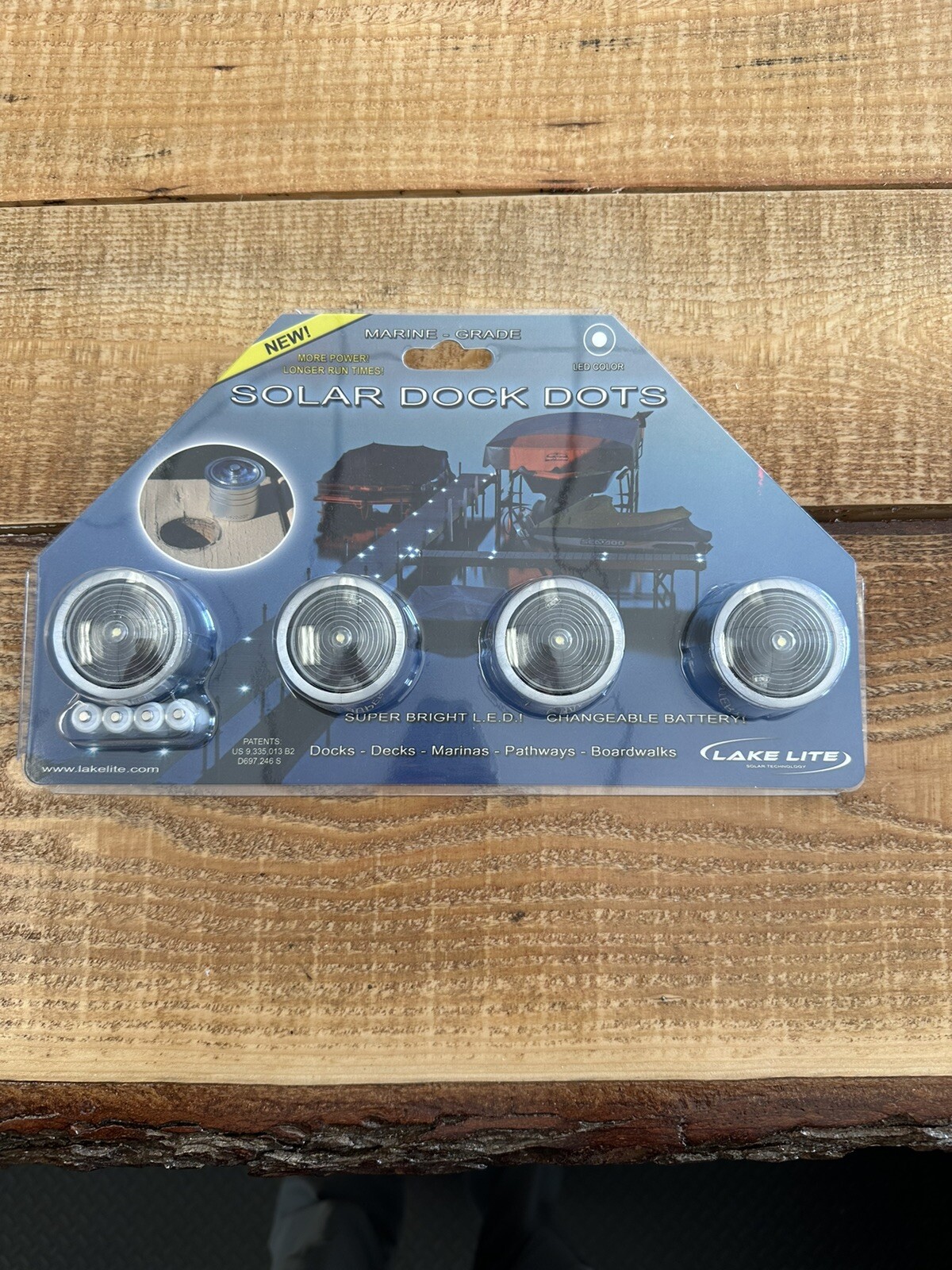 Solar Dock Dot Lights White gallery