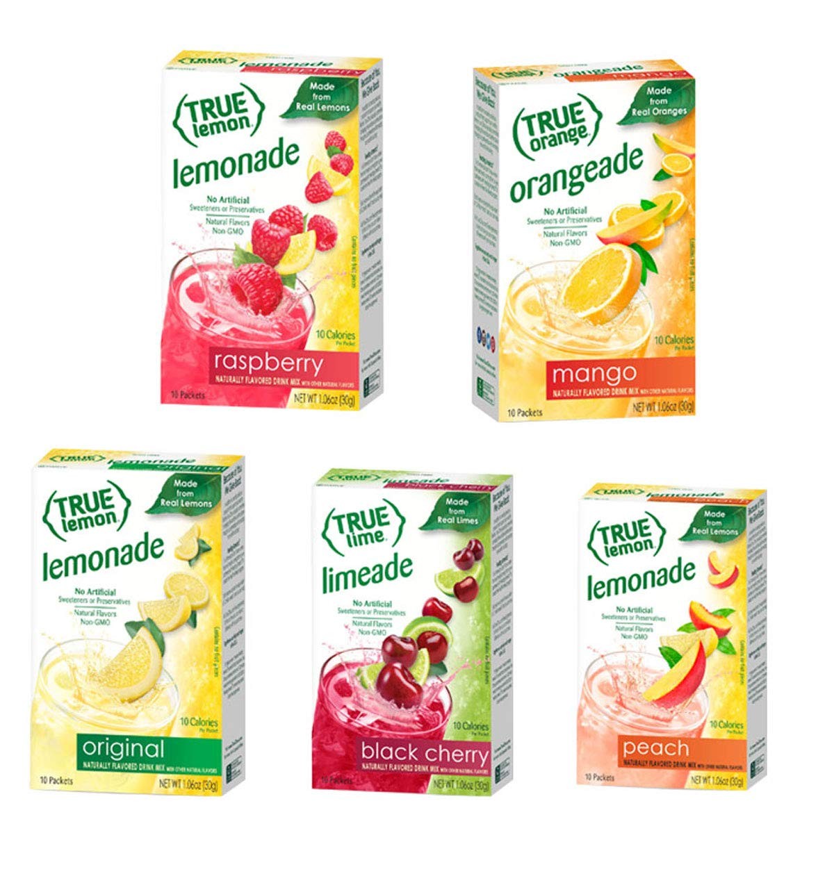 True Citrus Drink Concentrate Variety Pack 7 Flavors 100 Natural Ingredients gallery