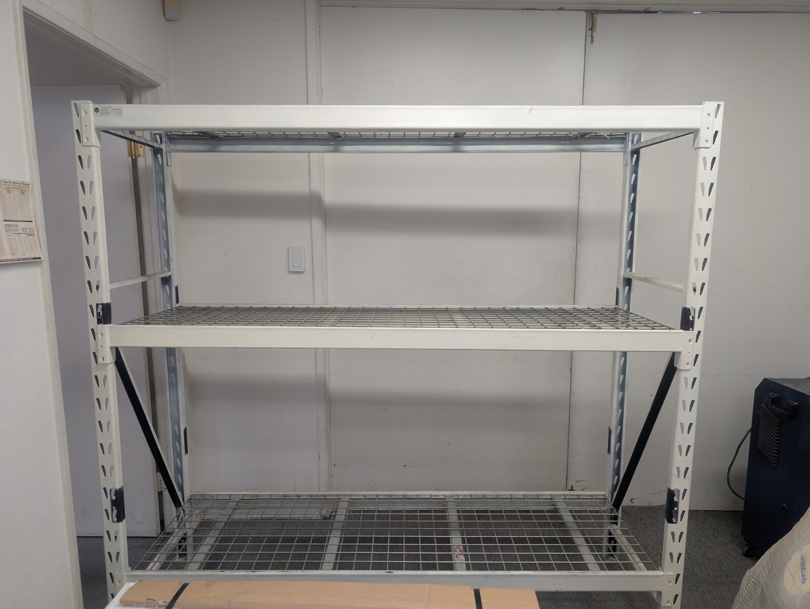 Heavy Duty Industrial Rack, 77 x 72 x 24 , MAX 8000 LB gallery
