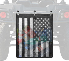 Universal Trash Sack ATV UTV Mesh Trash Bag Large Storage Bag Teslin Compatible