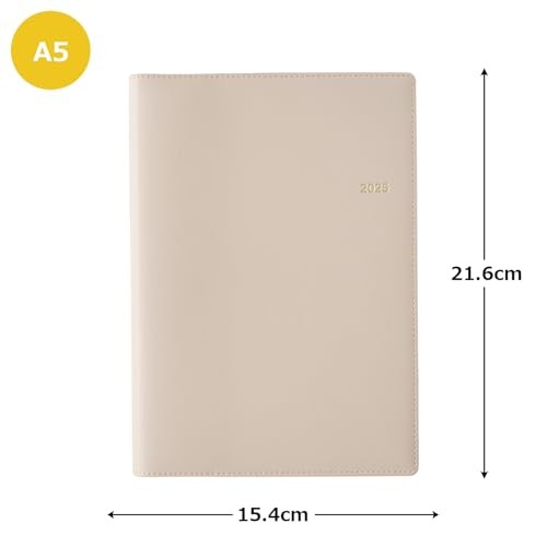 NOLTY Planner 2025 April Start A5 Weekly Memo Ecrit 2 Beige 9674 gallery