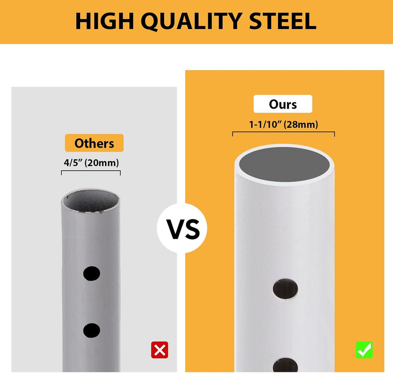 Sliding Door Security Bar Adjustable 18.5-51in Heavy Duty Window Lock Bar gallery