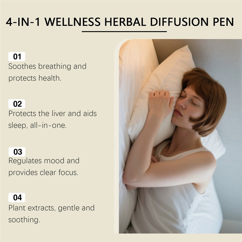 4PCS Natural Diffuser with Mint for Lung Health & Fresh Air 2026 NEW gallery