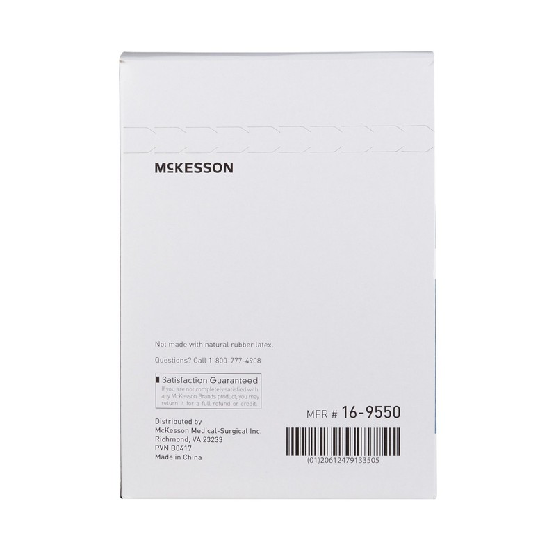 McKesson Disposable Flexible Drinking Straw White Plastic 500 Ct 16-9550 gallery