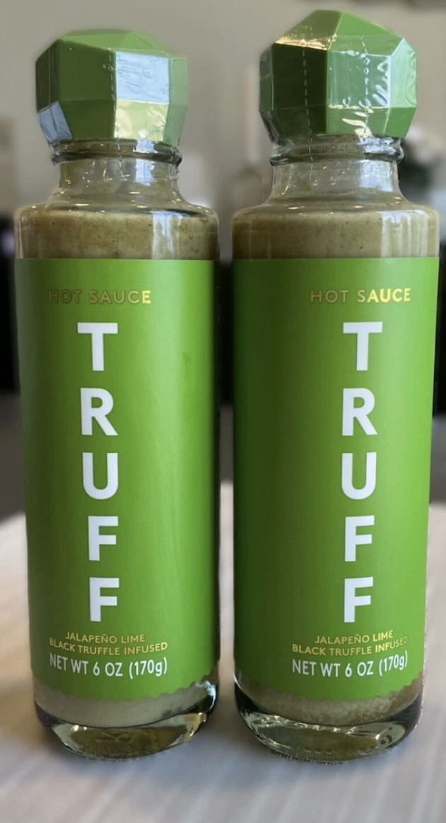 2 PACK - TRUFF Black Truffle Infused Green Jalapeno Lime Hot Sauce - 6 fl. oz. gallery