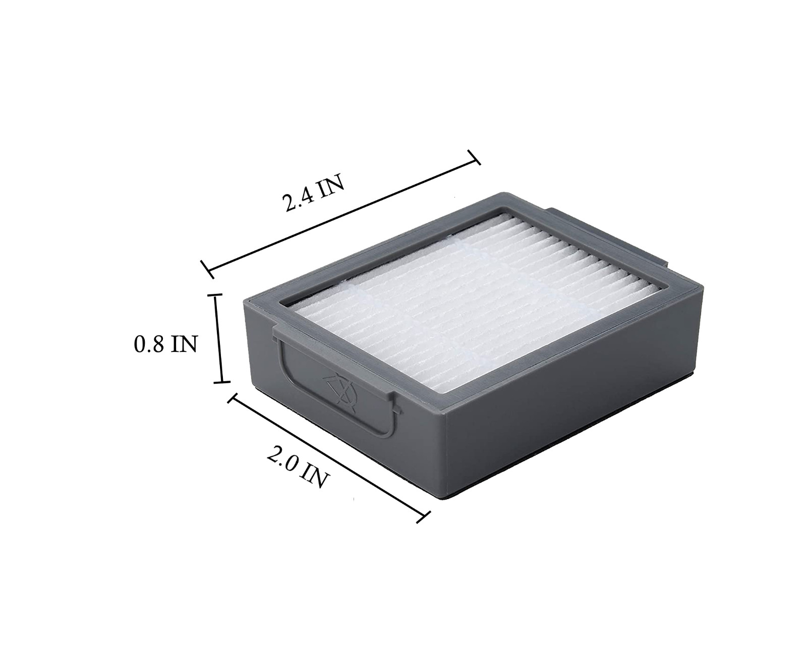 2 Pack Replacement HEPA Filter for iRobot Roomba E I J Series e5 j5 j6+ j9 i4 i5 gallery