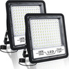 2 Pack 100W LED Flood Light Outdoor, 10000LM Bright LED Work Lights Plug In, IP6 gallery