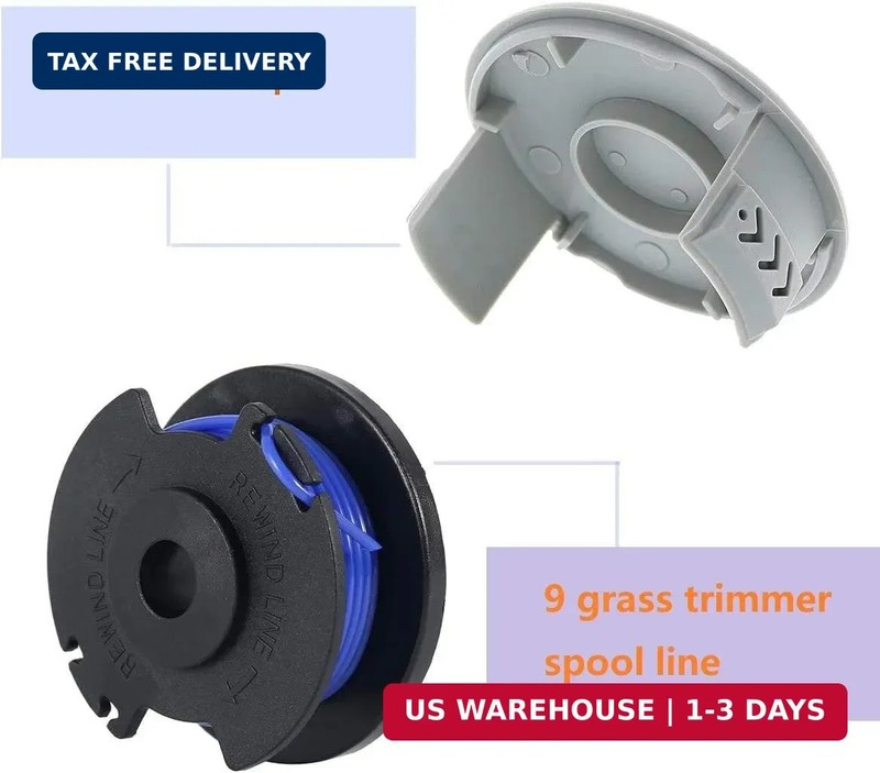 AC14RL3A String Trimmer Replacement Spool Line, 0.065" Autofeed Replacement Spoo gallery