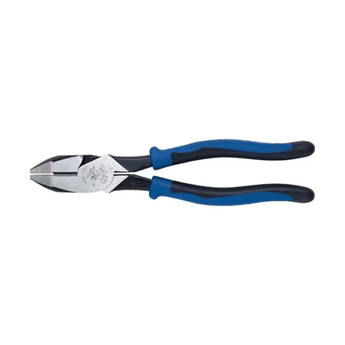 Klein Tools J2000-9NE Lineman’s Pliers 9" – Heavy-Duty Cutter, USA Made gallery