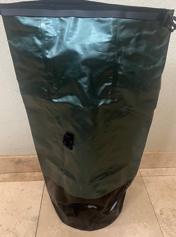 Cabela's Green Waterproof Duffle Bag