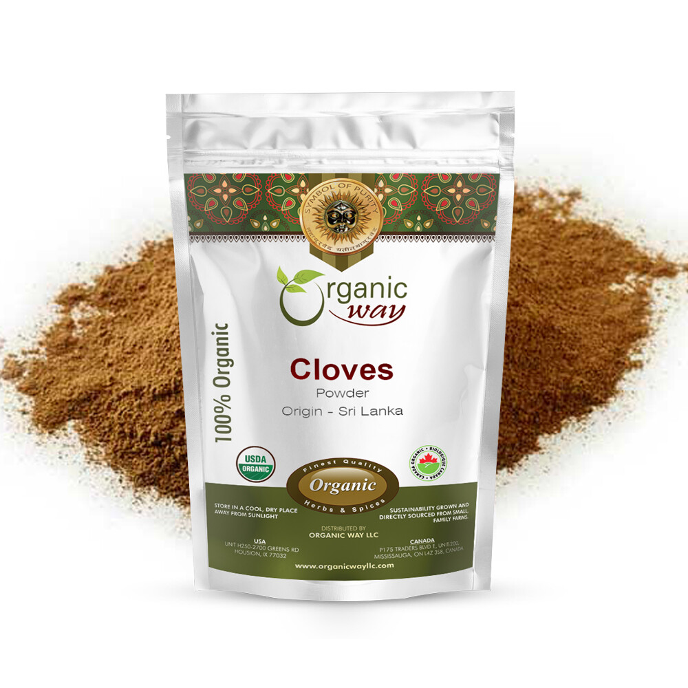 Organic Way Cloves Powder - Aromatic Spice | Organic, Kosher & USDA Certified gallery