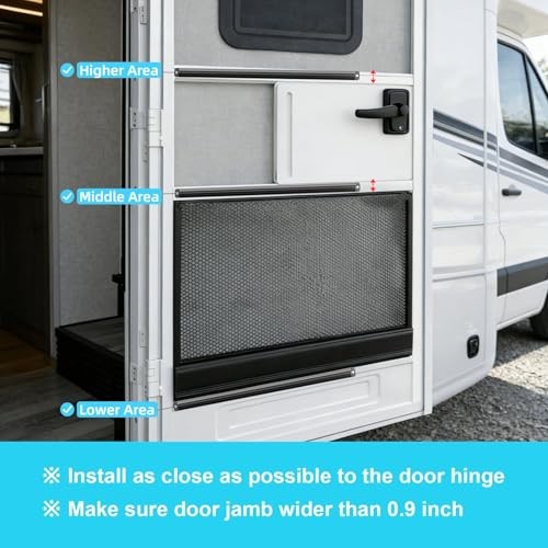 RV Screen Door Closer with Spring, Automatic Door Closer for Camper Travel gallery