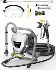MaXpray M1Airless Paint Sprayer,Highly Efficient Thinning-Free Minimal Overspray
