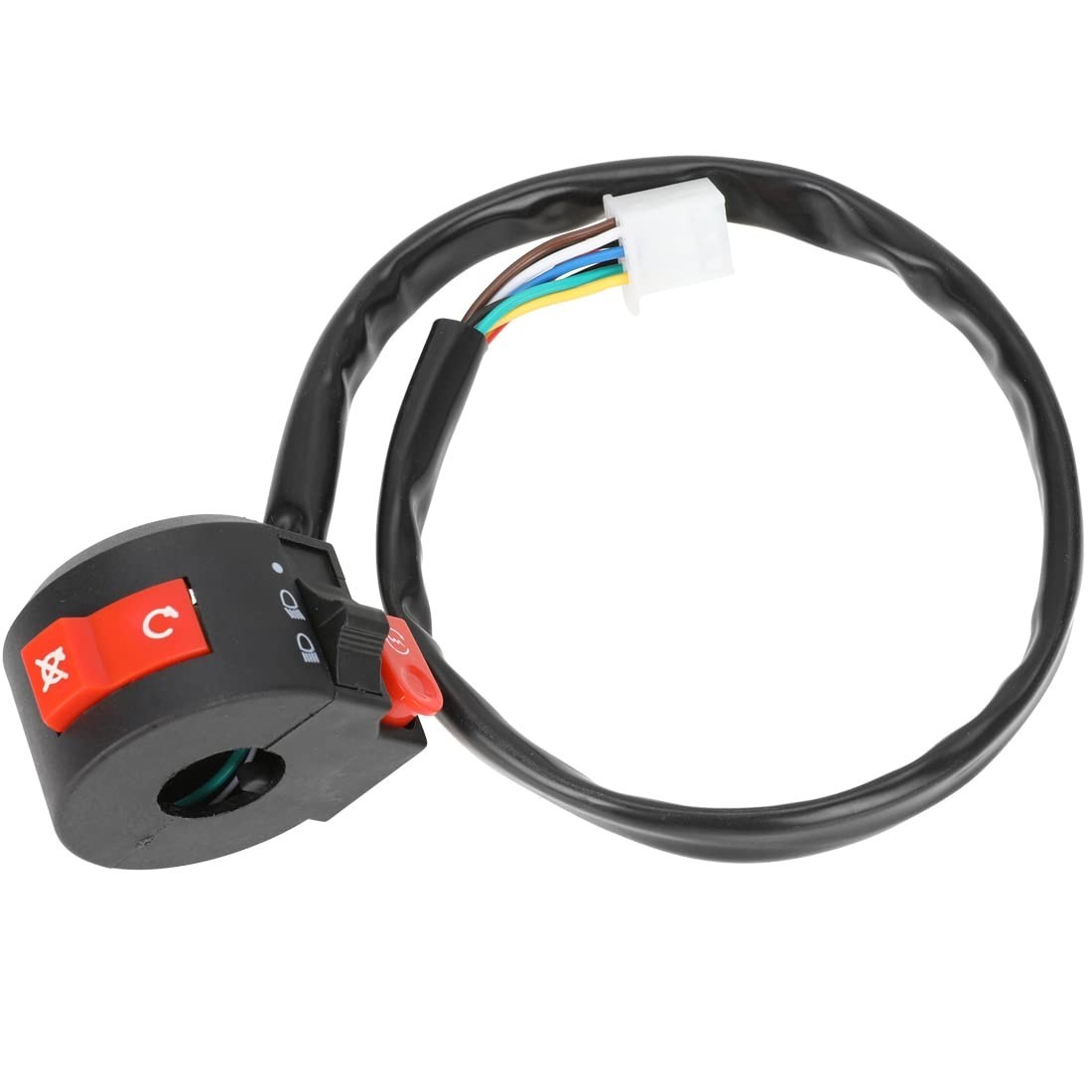 3-Function Left Starter Kill Light Switch for 50-125Cc Chinese ATVs gallery