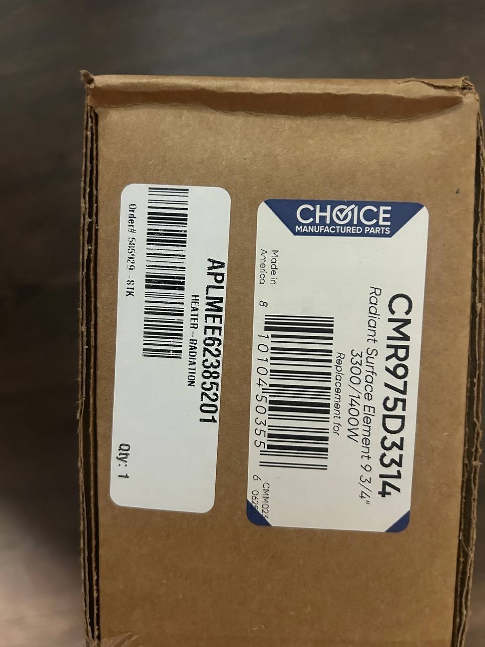 NEW Whirlpool Range Dual Radiant Surface Element W11517959 CMR975D3314 Choice gallery