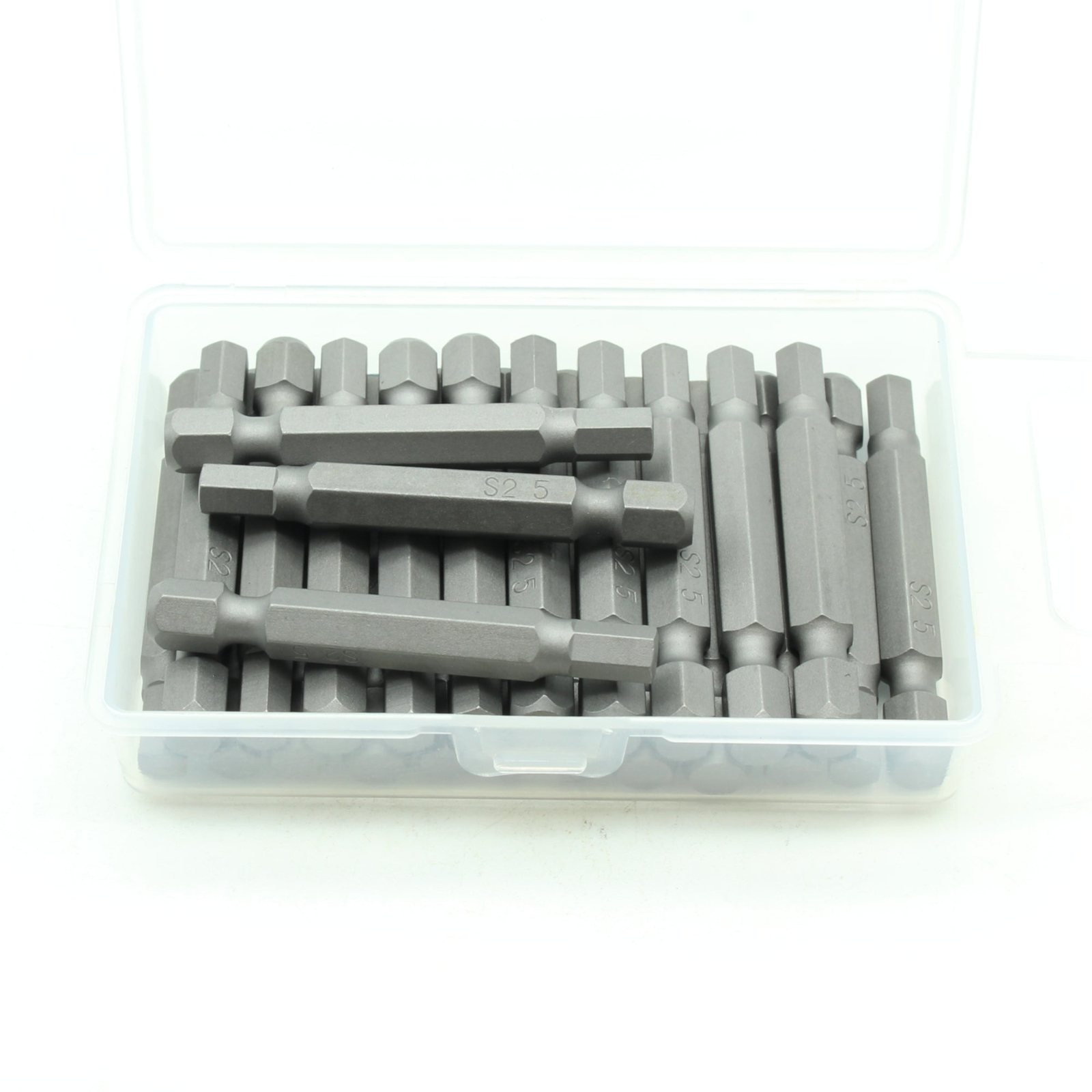 TEMO 25 pc 2" H-5 Hex 5mm Screwdriver Insert Bits Hex Shank with Security Slot gallery