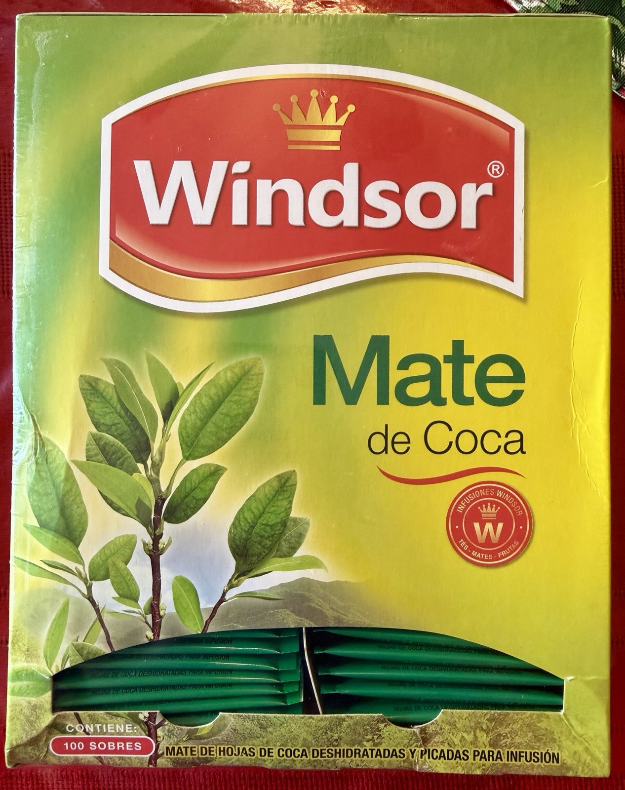 Windsor Mate de 100 sobres Mate Tea & Infusion, 100 Tea Bags gallery