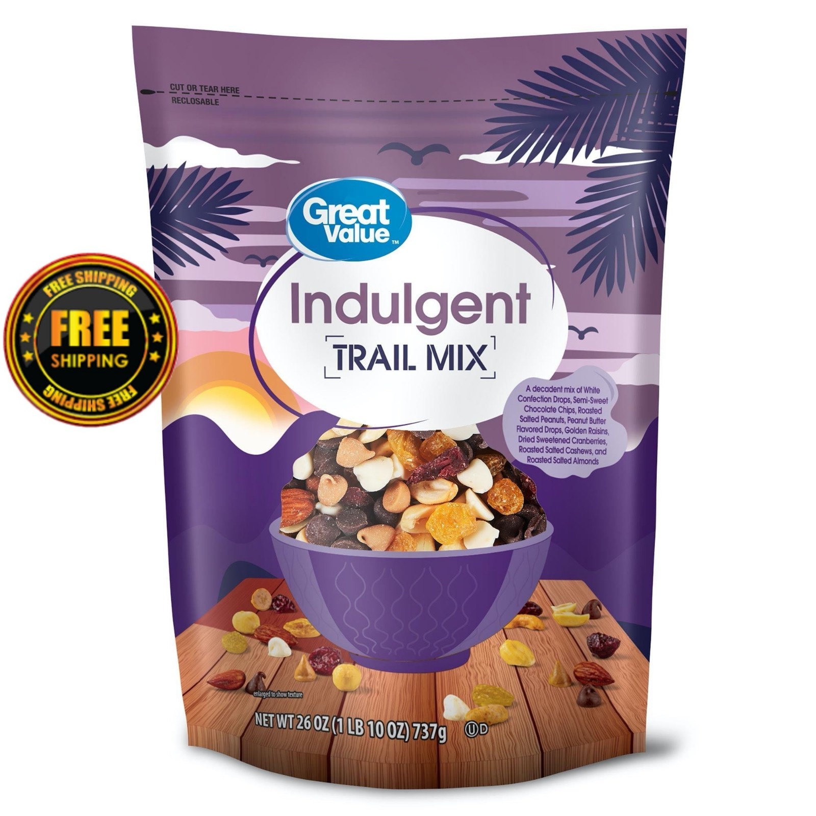 Great Value Indulgent 26 oz Trail Mix gallery