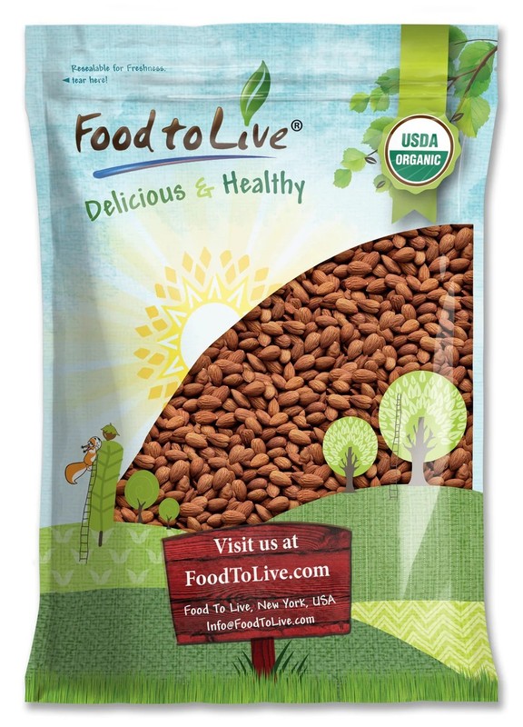 Organic Dry Roasted Almonds with Himalayan Salt – Non-GMO, Kosher,Oven Roasted gallery