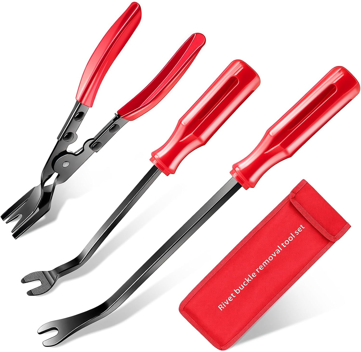 Clip Removal Tool, 3 Pcs Clip Pliers Set Fastener Remover, Auto Trim Removal Too gallery