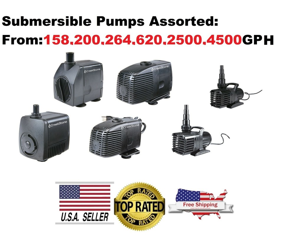 Submersible Pumps Assorted