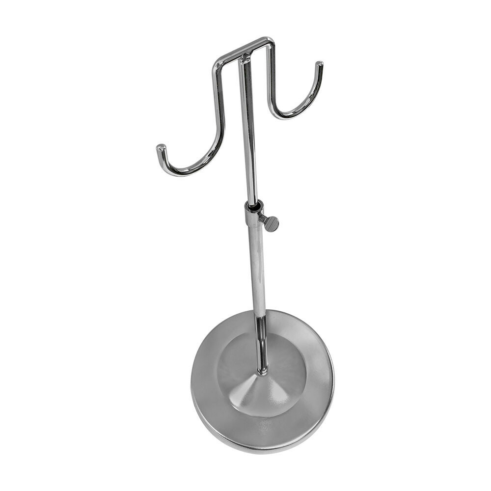 Adjustable 15''-28'' Chrome Double Purse Display Stand Retail Store Fixture gallery