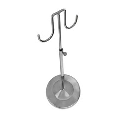 Adjustable 15”-28” Chrome Double Purse Display Stand Retail Store Fixture