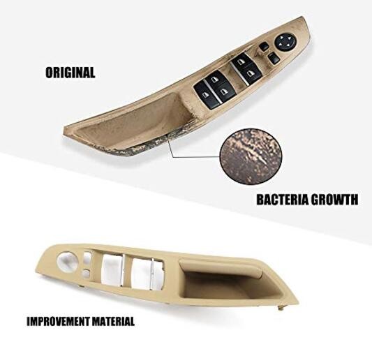 FEXON Beige Window Switch Armrest Panel, Inner Door Pull Handle Trim Cover gallery