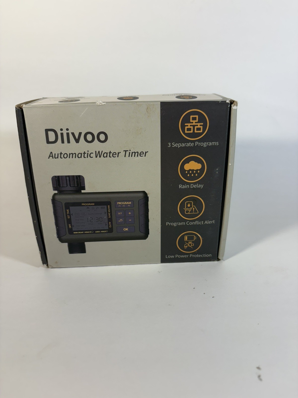 Diivoo Automatic Water Hose Timer For Pool Lawn Garden and More gallery
