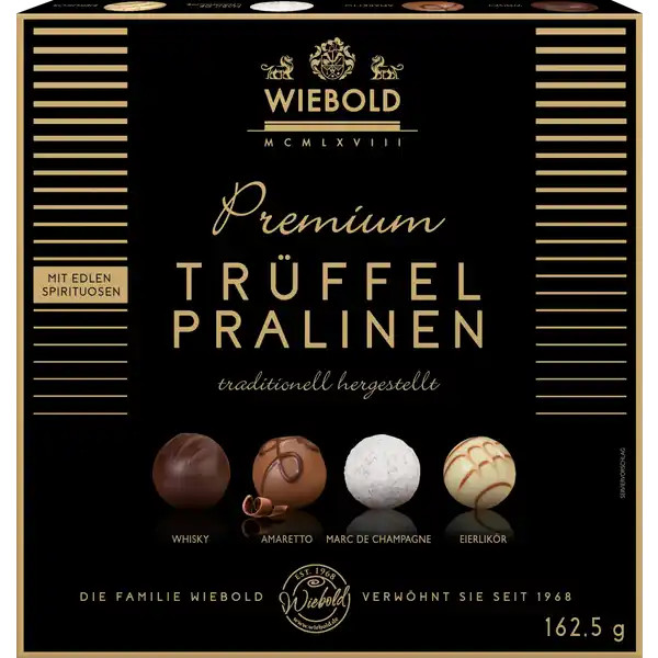 WIEBOLD Premium praline truffles 1 box -Made in Germany-FREE SHIPPING gallery