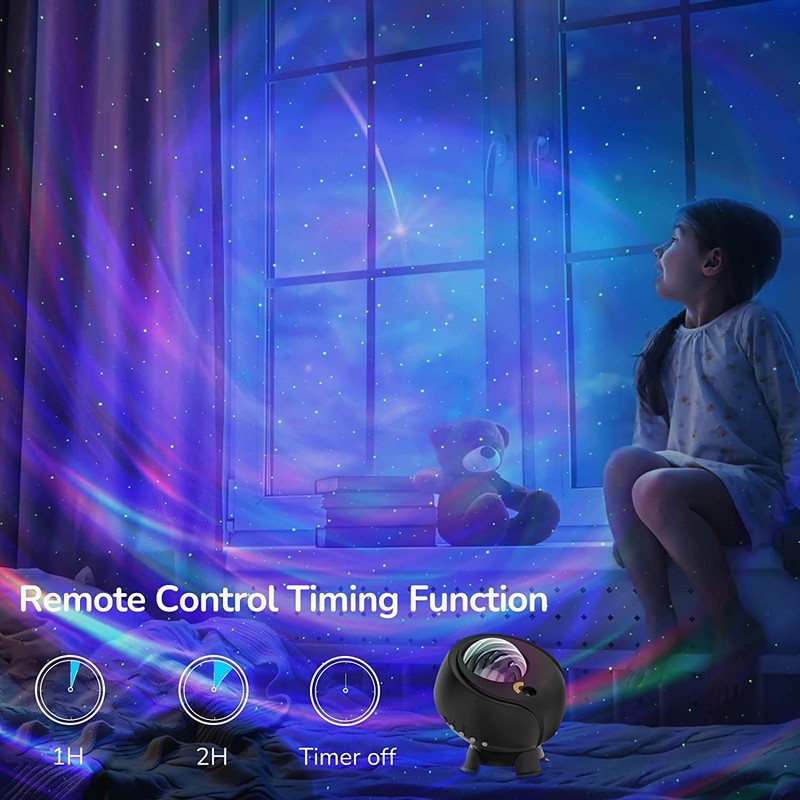 Star Projector Galaxy Night Light Starry Nebula Ceiling LED Lamp Remote Control gallery