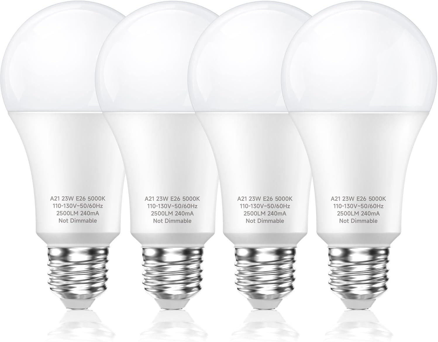 150 Watt LED Light Bulbs, Daylight White 5000K, 2500 Lumens Super Bright LED Bul gallery