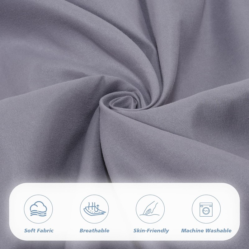 Cot Sheets 31" x 75", 4 Piece Cot Sheet Set, Fitted for Narrow Twin Mattress/... gallery