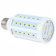 5 Pack 100W Eq LED Bulb 60-Chip Corn Light E27 15W Cool Daylight White 6000K