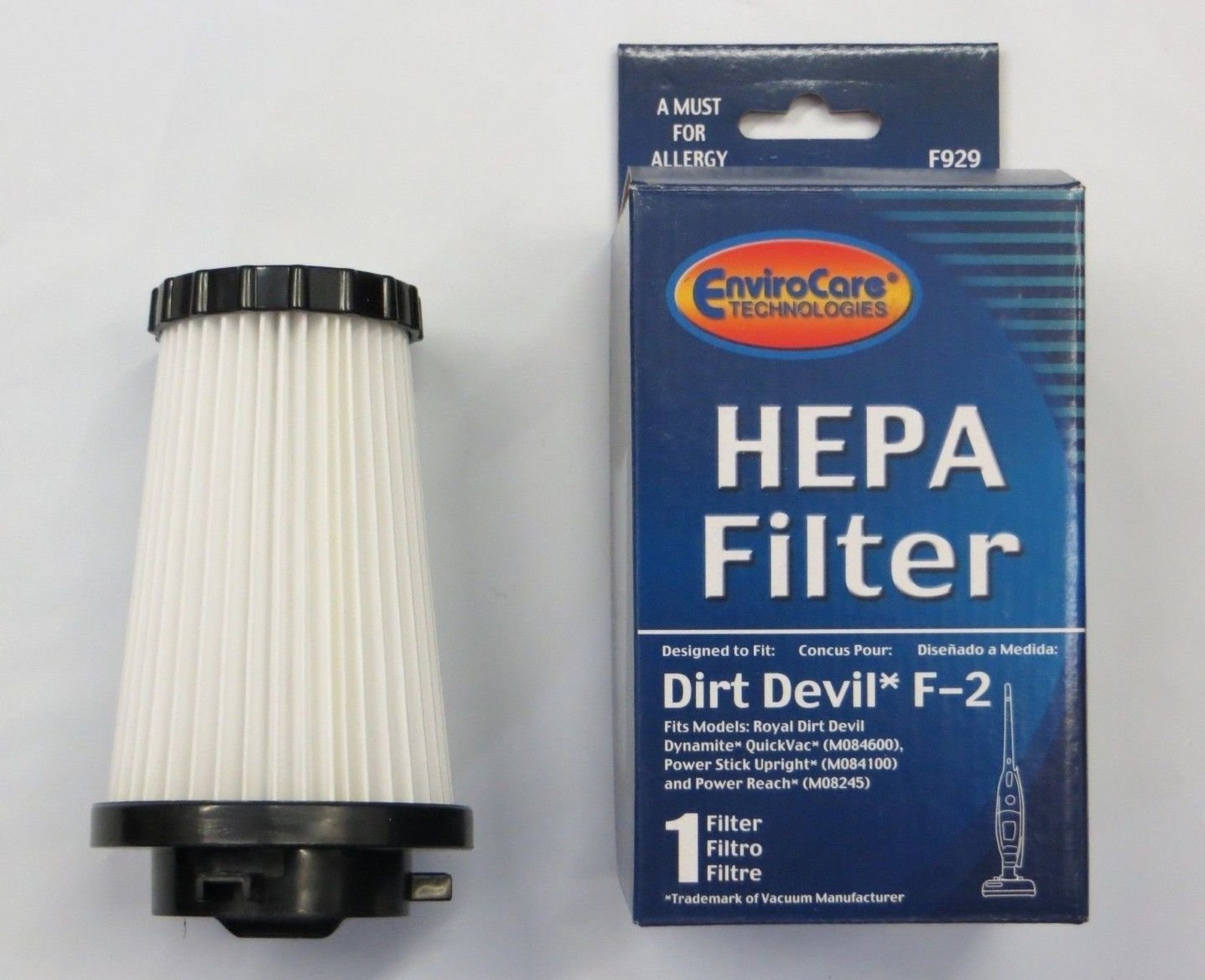 Dirt Devil Part #3sfa11500x - Type F2 Hepa Vacuum Filter gallery