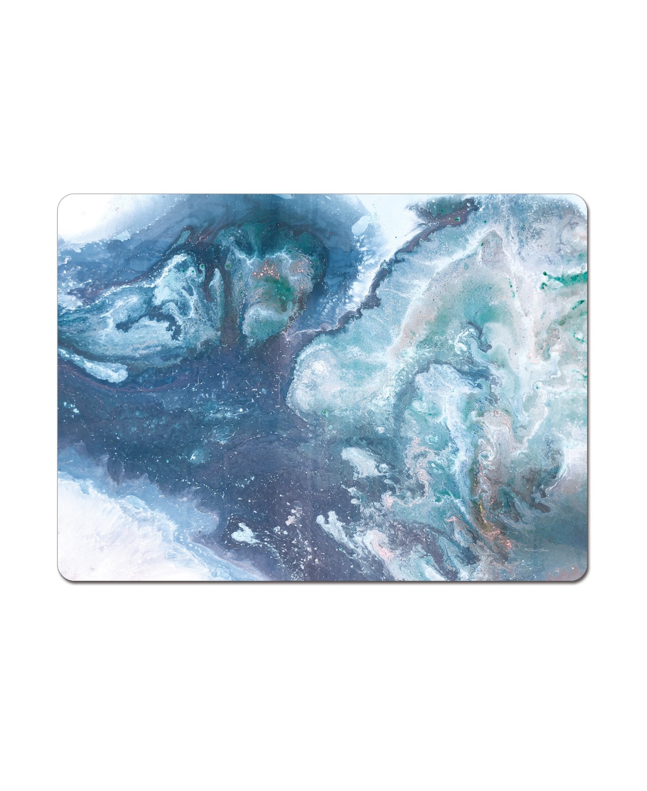 Hardboard Placemat, Graceful Ocean, Set of 4, Made in the USA gallery