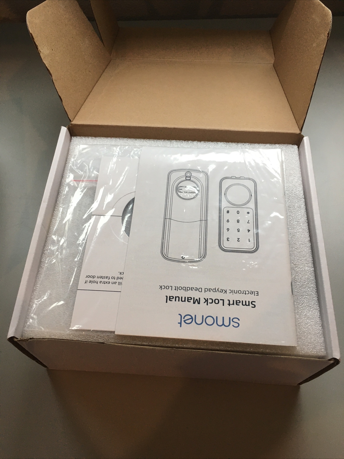 SMONET SMUSZNSY001 BlackSmart Keyless Door Lock Bluetooth Fingerprint #S4 gallery