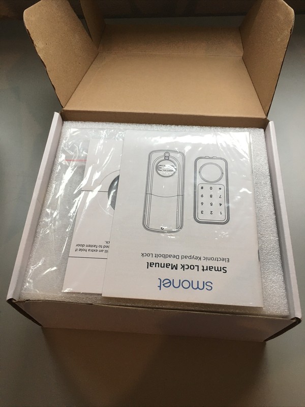 SMONET SMUSZNSY001 BlackSmart Keyless Door Lock Bluetooth Fingerprint #S4 gallery