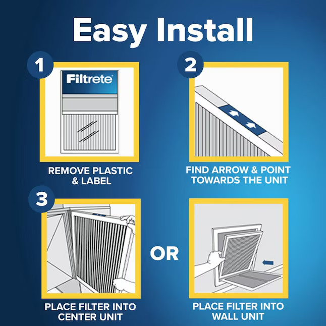Filtrete MERV 1 Basic Basic Flat Air Filter 2 -Pack any size gallery