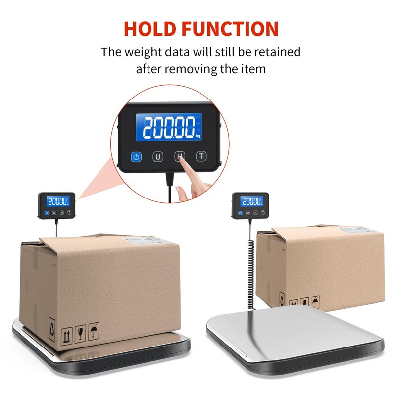 Laundry & Warehouse Scale, 440 LB Heavy Duty Stainless Steel gallery