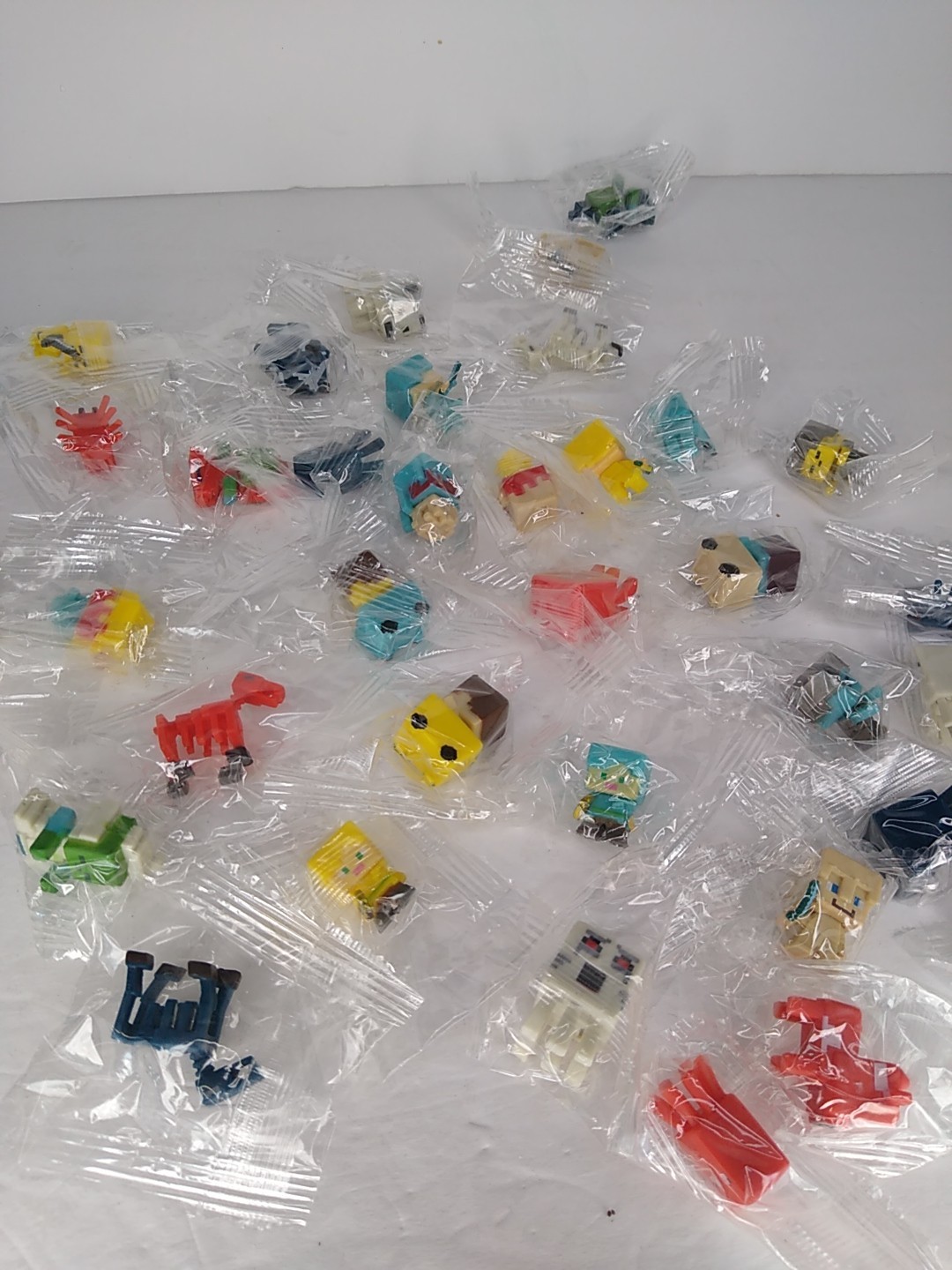 NEW Unbranded Minecraft Style Mini Action Figures 36 Piece Sealed Goodie Bag Toy gallery