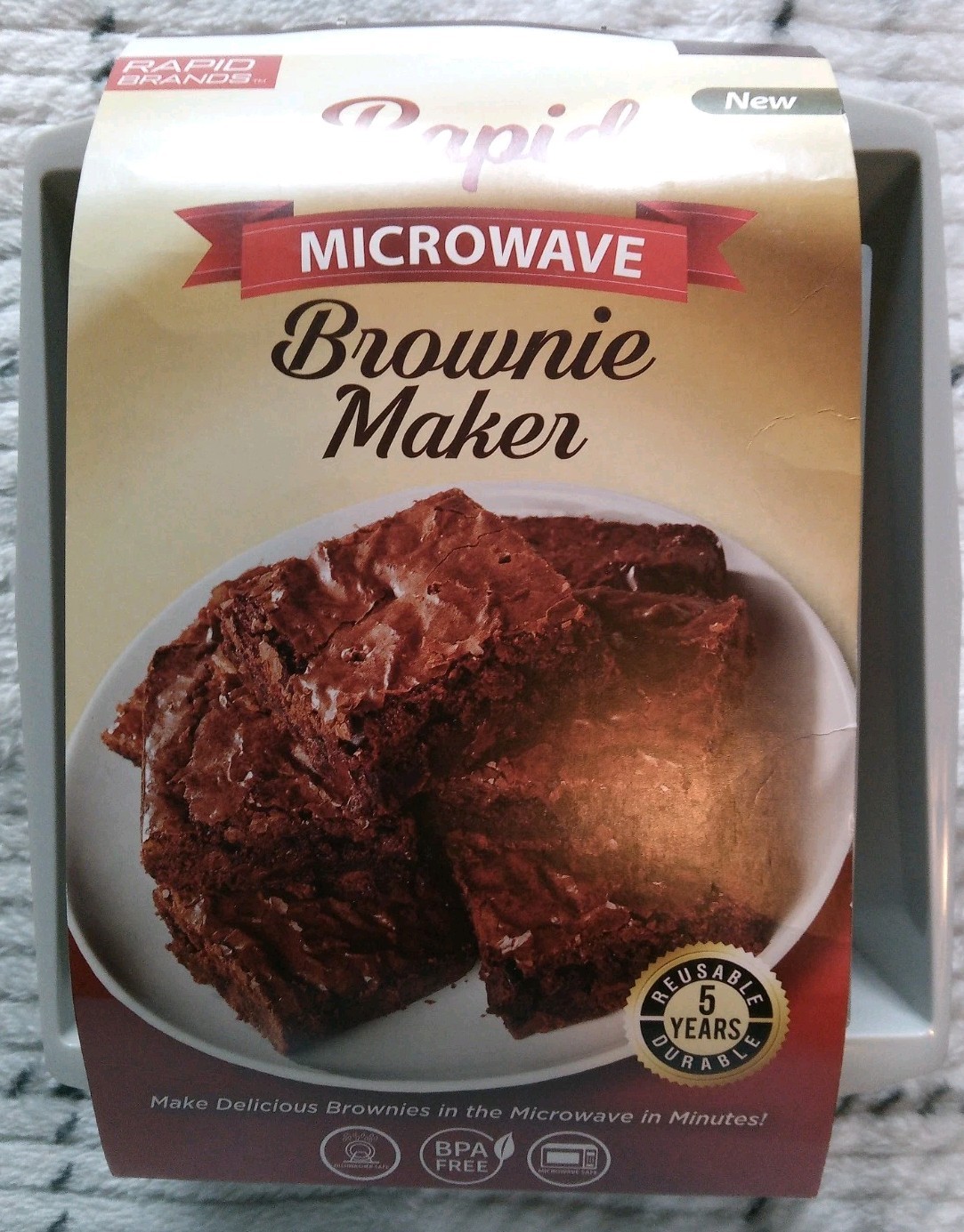 Rapid Brownie Baker NEW Bake Perfect Brownies in Under 4 Minutes! Rapid Brands gallery