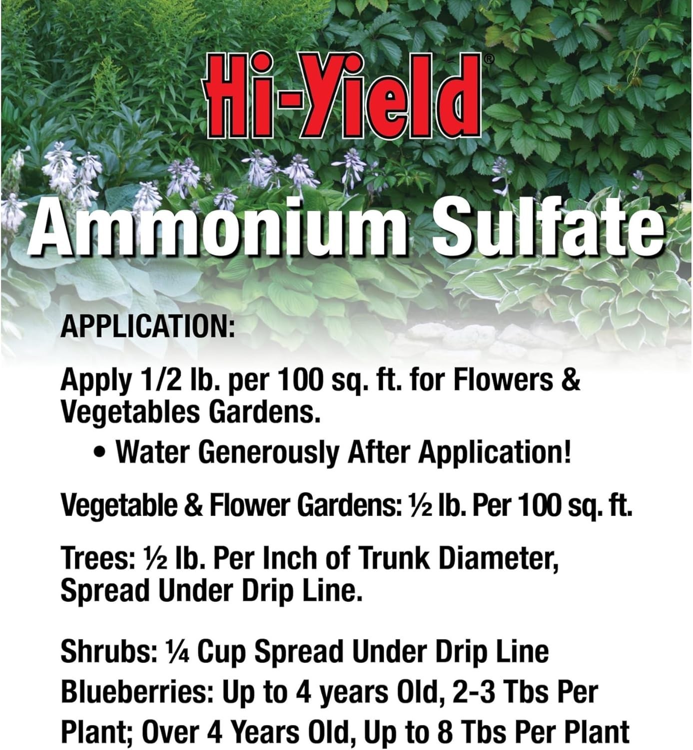 Versatile 3.25 Lbs Ammonium Sulfate for Rapid Growth of Shrubs and Veggies gallery
