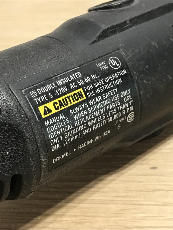Dremel 395 Type 5 Variable Speed Corded Rotary Tool 120V 5,000-30,000 RPM gallery