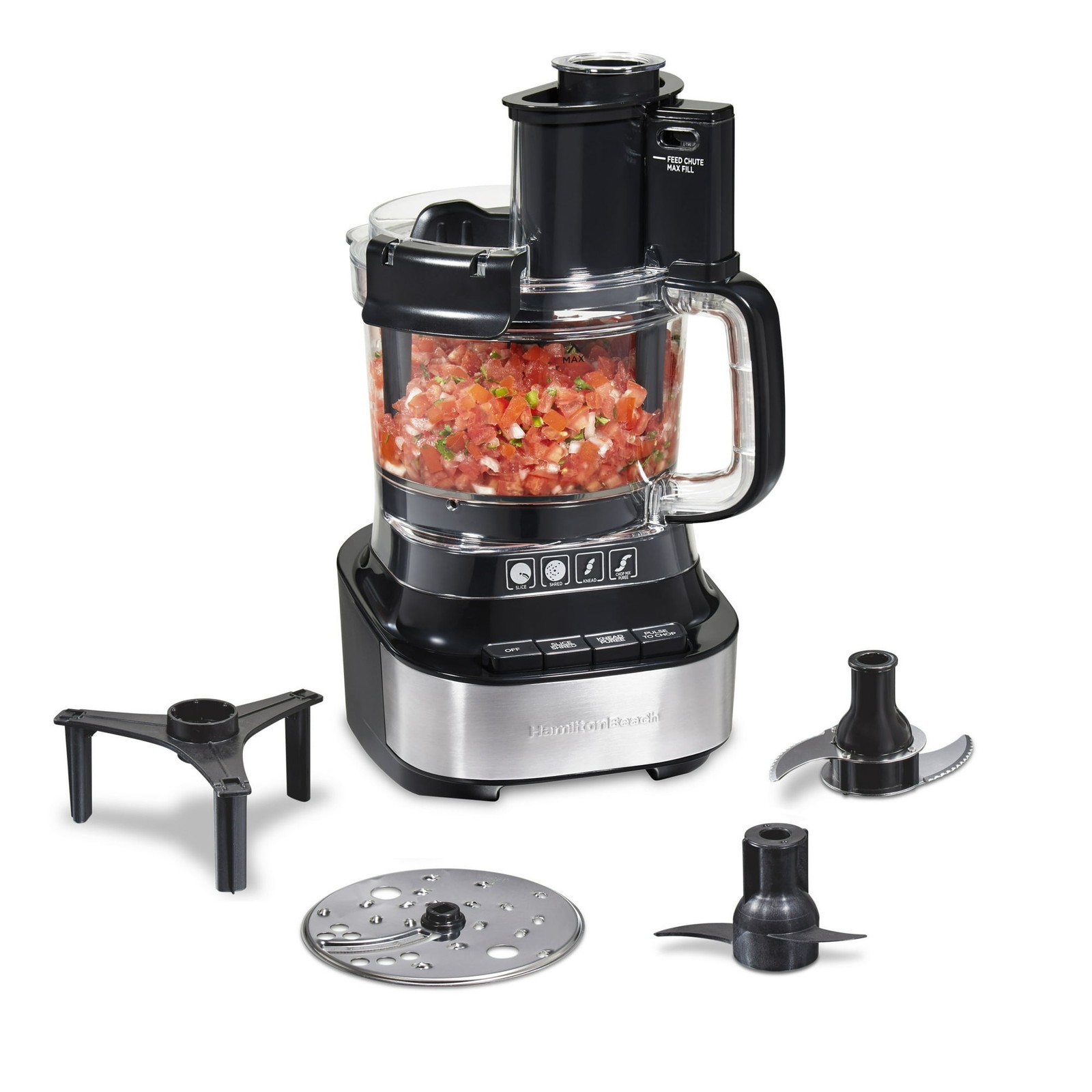 Hamilton Beach 10 Cup Food Processor and Chopper with Stack & Snap Design, Extra gallery